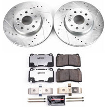 Load image into Gallery viewer, Power Stop 14-18 Cadillac CTS Front Z26 Street Warrior Brake Kit Brake Kits - Performance D&S PowerStop