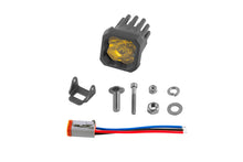 Load image into Gallery viewer, Diode Dynamics Stage Series C1 LED Pod Sport - Yellow Flood Standard ABL Each Light Accessories and Wiring Diode Dynamics