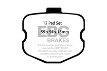 Load image into Gallery viewer, EBC 06-08 Chevrolet Corvette (C6) 7.0 (Z06) Yellowstuff Front Brake Pads Brake Pads - Performance EBC