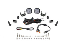 Load image into Gallery viewer, Diode Dynamics SS3 LED Bumper 1 In Roll Bar Kit Pro - White SAE Fog (Pair) Light Accessories and Wiring Diode Dynamics