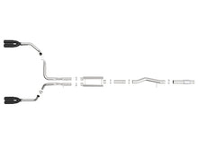 Load image into Gallery viewer, aFe Vulcan Series 4-3in 304SS Exhaust Cat-Back w/ Blk Tips 2019 GM Silverado/Sierra 1500 V8-6.2L Catback aFe