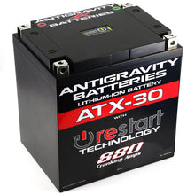 Load image into Gallery viewer, Antigravity YTX30 Lithium Battery w/Re-Start Batteries Antigravity Batteries
