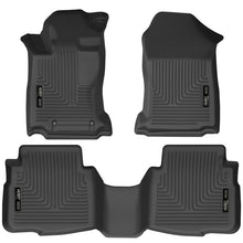 Load image into Gallery viewer, Husky Liners 2020 Subaru Legacy/Outback WeatherBeater Black Front & 2nd Seat Floor Liners Floor Mats - Rubber Husky Liners