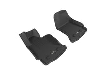 Load image into Gallery viewer, 3D MAXpider 2015-2019 Chevrolet Corvette Kagu 1st Row Floormat - Black Floor Mats - Rubber 3D MAXpider