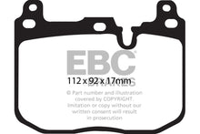 Load image into Gallery viewer, EBC 14+ BMW i8 1.5 Turbo/Electric Yellowstuff Front Brake Pads Brake Pads - Performance EBC