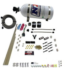 Load image into Gallery viewer, Nitrous Express 8 Cyl Dry Direct Port 2 Solenoids Nitrous Kit (200-600HP) w/10lb Bottle Nitrous Systems Nitrous Express