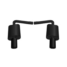Load image into Gallery viewer, Gibson 15-18 Ford Explorer Base 3.5L 2.25in Axle-Back Dual Exhaust - Black Elite Axle Back Gibson