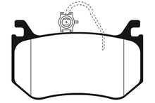 Load image into Gallery viewer, EBC 2016+ Alfa Romeo Giulia 2.9L Twin Turbo Bluestuff Rear Brake Pads Brake Pads - Racing EBC