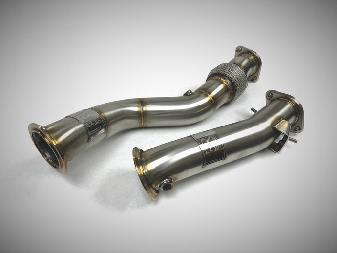 Evolution Racewerks Competition Series Catless Downpipes S58 Engine (2021+ M3/M4) Downpipe Evolution Racewerks   