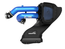 Load image into Gallery viewer, aFe 21-22 Ford F-150 Raptor V6-3.5L(tt) Momentum XP Cold Air Intake System - Blue w/ Pro 5R Filter Cold Air Intakes aFe