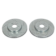 Load image into Gallery viewer, Power Stop 13-19 Buick Encore Front Evolution Drilled & Slotted Rotors - Pair Brake Rotors - Slot & Drilled PowerStop