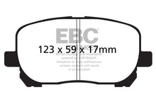 Load image into Gallery viewer, EBC 02-08 Pontiac Vibe 1.8 Ultimax2 Front Brake Pads Brake Pads - OE EBC