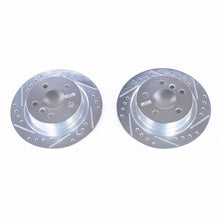 Load image into Gallery viewer, Power Stop 14-18 BMW i3 Rear Evolution Drilled & Slotted Rotors - Pair Brake Rotors - Slot & Drilled PowerStop