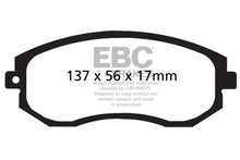 Load image into Gallery viewer, EBC 12+ Scion FR-S 2 Yellowstuff Front Brake Pads Brake Pads - Performance EBC