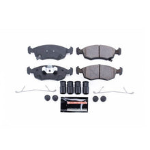 Load image into Gallery viewer, Power Stop 12-18 Fiat 500 Front Z23 Evolution Sport Brake Pads w/Hardware Brake Pads - Performance PowerStop