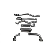 Load image into Gallery viewer, Corsa 2012-17 BMW 335i Sedan RWD F30 3in Polished Touring Dual Rear Single 3.5in Tip Cat-BackExhaust Catback CORSA Performance