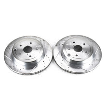 Load image into Gallery viewer, Power Stop 08-14 Subaru Impreza Rear Evolution Drilled & Slotted Rotors - Pair Brake Rotors - Slot & Drilled PowerStop