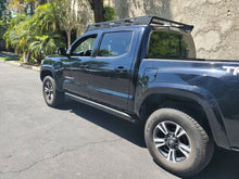 Load image into Gallery viewer, Go Rhino 18-23 Toyota Tacoma 4Door Frame Mount Sliders - Textured Black Frame Sliders Go Rhino