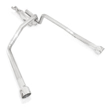 Load image into Gallery viewer, Stainless Works 2006-09 Trailblazer SS 6.0L 2-1/2in Chambered Exhaust X-Pipe Side Bumper Exit Catback Stainless Works