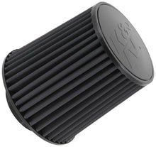 Load image into Gallery viewer, K&N Universal Rubber Filter-Round Tapered 4in Flange ID x 8in Base OD x 6.625in Top OD x 8in H Air Filters - Universal Fit K&N Engineering