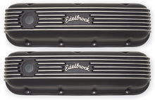 Load image into Gallery viewer, Edelbrock Valve Cover Classic Series Chevrolet 1965 and Later 396-502 V8 Black Valve Covers Edelbrock