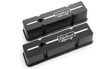 Load image into Gallery viewer, Edelbrock Valve Cover Racing Series Chevrolet 1959-1986 262-400 CI V8 Tall Black Valve Covers Edelbrock