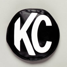 Load image into Gallery viewer, KC HiLiTES 6in. Round Soft Cover (Pair) - Black w/White KC Logo Light Covers and Guards KC HiLiTES