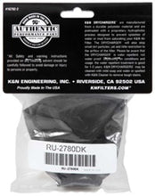 Load image into Gallery viewer, K&N Air Filter Wrap Black Oval Tapered 3.75in Base I/S Width x 2.5in Top I/S Width x 2.75in H Pre-Filters K&N Engineering