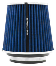 Load image into Gallery viewer, Spectre Adjustable Conical Air Filter 5-1/2in. Tall (Fits 3in. / 3-1/2in. / 4in. Tubes) - Blue Air Filters - Universal Fit Spectre