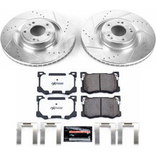 Load image into Gallery viewer, Power Stop 15-16 Hyundai Genesis Front Z26 Street Warrior Brake Kit Brake Kits - Performance D&S PowerStop