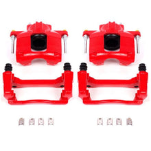 Load image into Gallery viewer, Power Stop 07-18 Jeep Wrangler JK Front Red Calipers w/Brackets - Pair Brake Calipers - Perf PowerStop