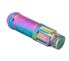 Load image into Gallery viewer, NRG 700 Series M12 X 1.25 Steel Lug Nut w/Dust Cap Cover Set 21 Pc w/Locks & Lock Socket - Neochrome Lug Nuts NRG