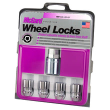 Load image into Gallery viewer, McGard Wheel Lock Nut Set - 4pk. (Cone Seat) M12X1.25 / 19mm & 21mm Dual Hex / 1.28in. L - Chrome Lug Nuts McGard
