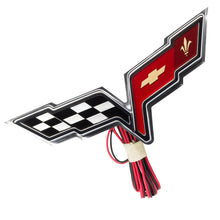 Load image into Gallery viewer, Oracle Chevrolet Corvette C6 Illuminated Emblem - Dual Intensity - Amber SEE WARRANTY Light Accessories and Wiring ORACLE Lighting