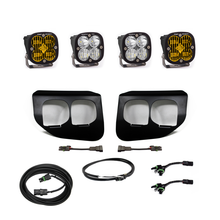 Load image into Gallery viewer, Baja Designs Ford Super Duty (20-On) Fog Lights FPK Amber SAE/Sport DC Baja Designs w/Upfitter Fog Lights Baja Designs