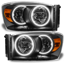 Load image into Gallery viewer, Oracle 07-08 Dodge Ram SMD HL - Black - White SEE WARRANTY Headlights ORACLE Lighting