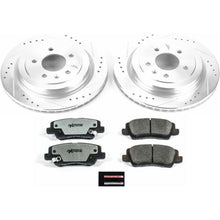 Load image into Gallery viewer, Power Stop 13-15 Cadillac ATS Rear Z26 Street Warrior Brake Kit Brake Kits - Performance D&S PowerStop