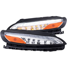 Load image into Gallery viewer, ANZO 2014-2016 Jeep Cherokee LED Parking Lights Chrome w/ Amber Reflector Lights Corner ANZO