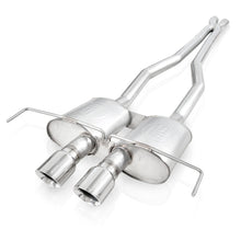 Load image into Gallery viewer, Stainless Works 2009-15 Cadillac CTS-V Coupe 3in Catback System X-Pipe Chambered Mufflers 4in Tips Catback Stainless Works
