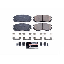 Load image into Gallery viewer, Power Stop 04-08 Hyundai Tiburon Front Z23 Evolution Sport Brake Pads w/Hardware Brake Pads - Performance PowerStop