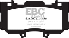 Load image into Gallery viewer, EBC 2015+ Ford Mustang 5.0L Bluestuff Front Brake Pads Brake Pads - Racing EBC