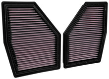 Load image into Gallery viewer, K&N 2020 BMW M550i 4.4L V8 Replacement Air Filter (2 Per Box) Air Filters - Drop In K&N Engineering