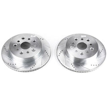 Load image into Gallery viewer, Power Stop 01-06 Lexus LS430 Rear Evolution Drilled & Slotted Rotors - Pair Brake Rotors - Slot & Drilled PowerStop