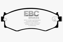 Load image into Gallery viewer, EBC 91-97 Infiniti G20 2.0 Greenstuff Front Brake Pads Brake Pads - Performance EBC