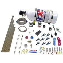 Load image into Gallery viewer, Nitrous Express V8AN Gasoline EFI Nitrous Kit (100-500HP) w/15lb Bottle Nitrous Systems Nitrous Express