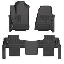 Load image into Gallery viewer, Husky Liners 2022 Jeep Wagoneer (w/2nd Row Bench) WeatherBeater Front & 2nd Seat Floor Liner - Blk Floor Mats - Rubber Husky Liners