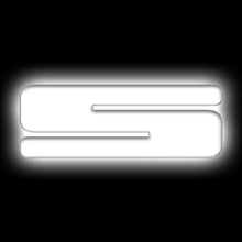 Load image into Gallery viewer, ORACLE Lighting Universal Illuminated LED Letter Badges - Matte Wht Surface Finish - S SEE WARRANTY Light Accessories and Wiring ORACLE Lighting