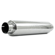 Load image into Gallery viewer, MBRP Universal Quiet Tone Muffler 4in Inlet/Outlet 24in Body 6in Dia 30in Overall T409 Muffler MBRP