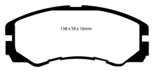Load image into Gallery viewer, EBC 96-98 Acura SLX 3.2 Greenstuff Front Brake Pads Brake Pads - Performance EBC