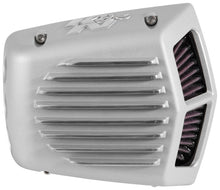 Load image into Gallery viewer, K&N Street Metal Intake System - Shaker Touring 2017 Silver Intake System-Harley Davidson Misc Powersports K&N Engineering